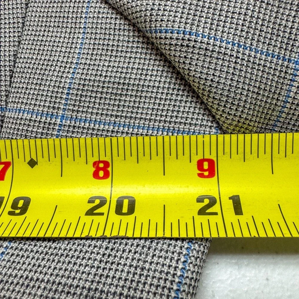 Jos A Bank Blazer Mens 41R Wool Tailored Fit Plaid‎ Check Suit Jacket Classic